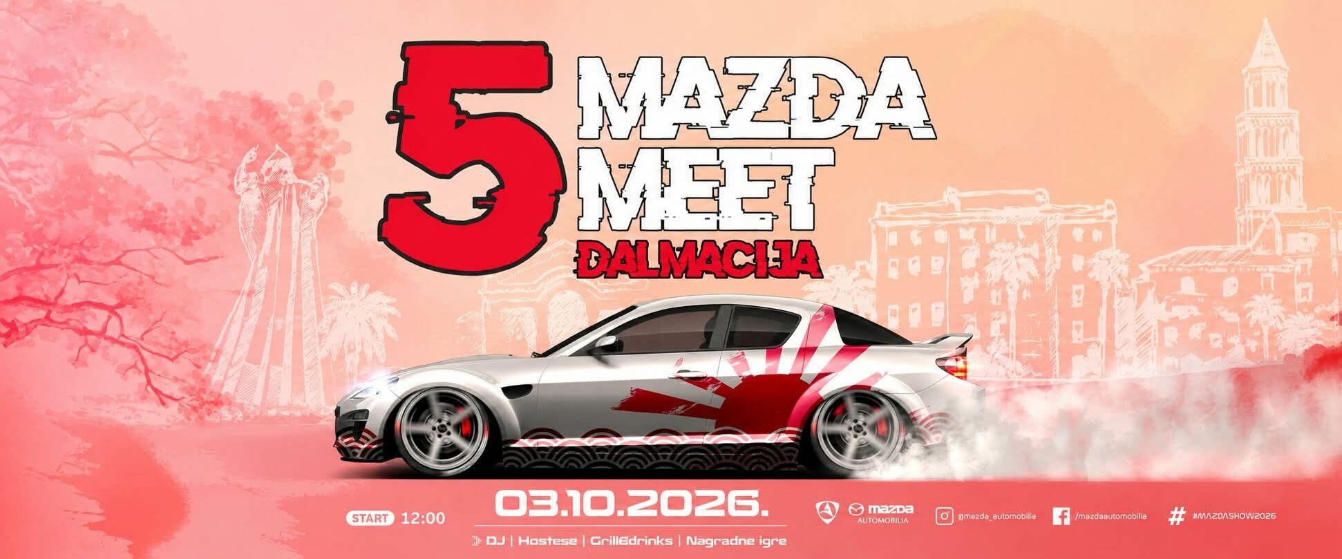 5. Mazda meet Dalmacija
